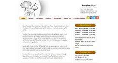 Desktop Screenshot of paradisepizzapa.com